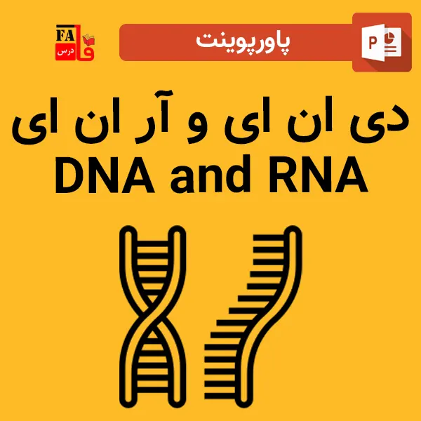 پاورپوینت دی ان ای و آر ان ای - DNA and RNA