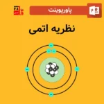 پاورپوینت نظریه اتمی