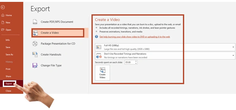 سربرگ File در پاورپوینت + توضیح ریز به ریز 127 سربرگ File در پاورپوینت