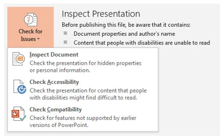 سربرگ File در پاورپوینت + توضیح ریز به ریز 121 سربرگ File در پاورپوینت