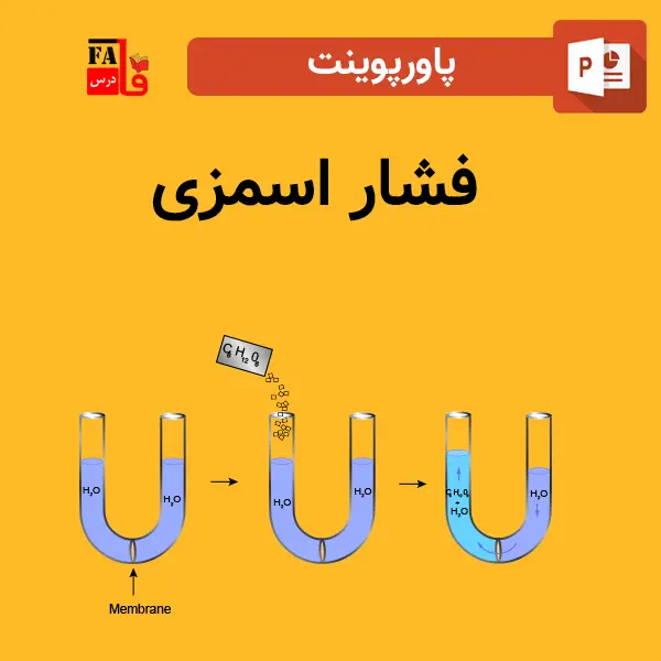 پاورپوینت فشار اسمزی